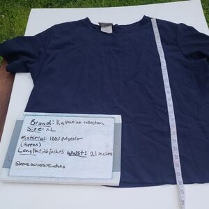 Kathie Lee Collection Kids Dark Blue Tee